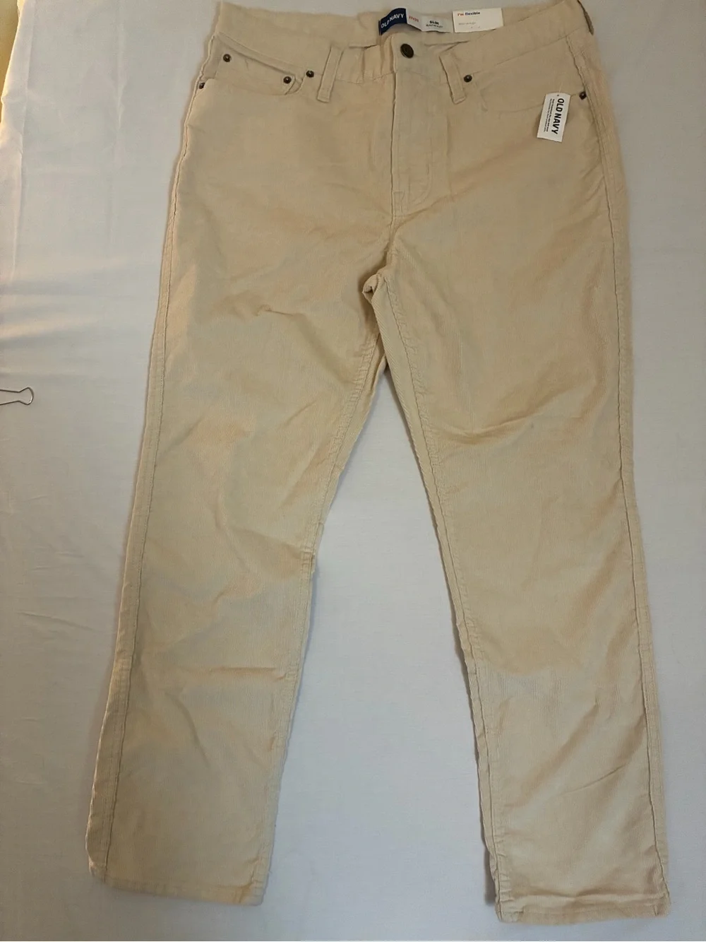 Old Navy Men’s Corduroy Pants in Beige